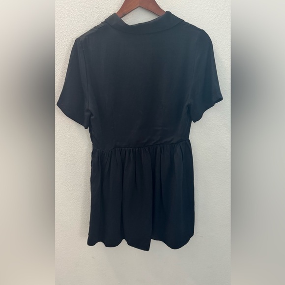 NWOT J Crew Classic Black Button-Up Dress size 10 - Picture 5 of 5